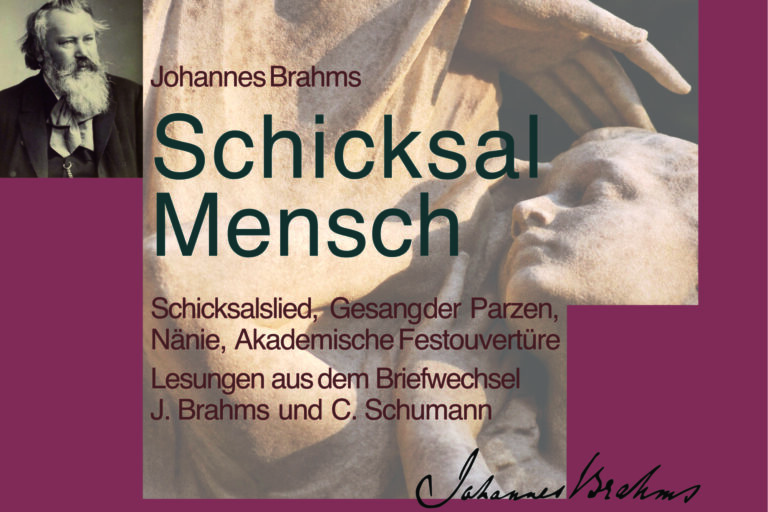 Rita Hagmann empfiehlt Konzert: Johannes Brahms, Schicksal Mensch