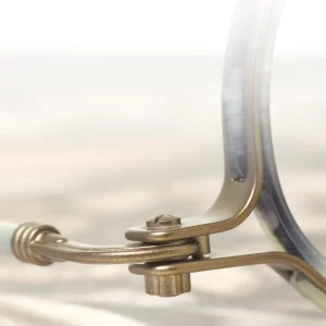 Bronze-farbige Brillen