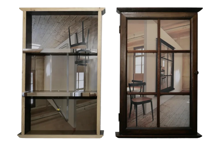 Wandskulptur in der „Première Etage“